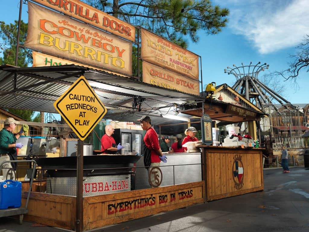 Texas Skillet booth at an event